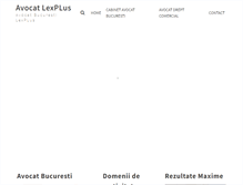 Tablet Screenshot of lexplus.ro